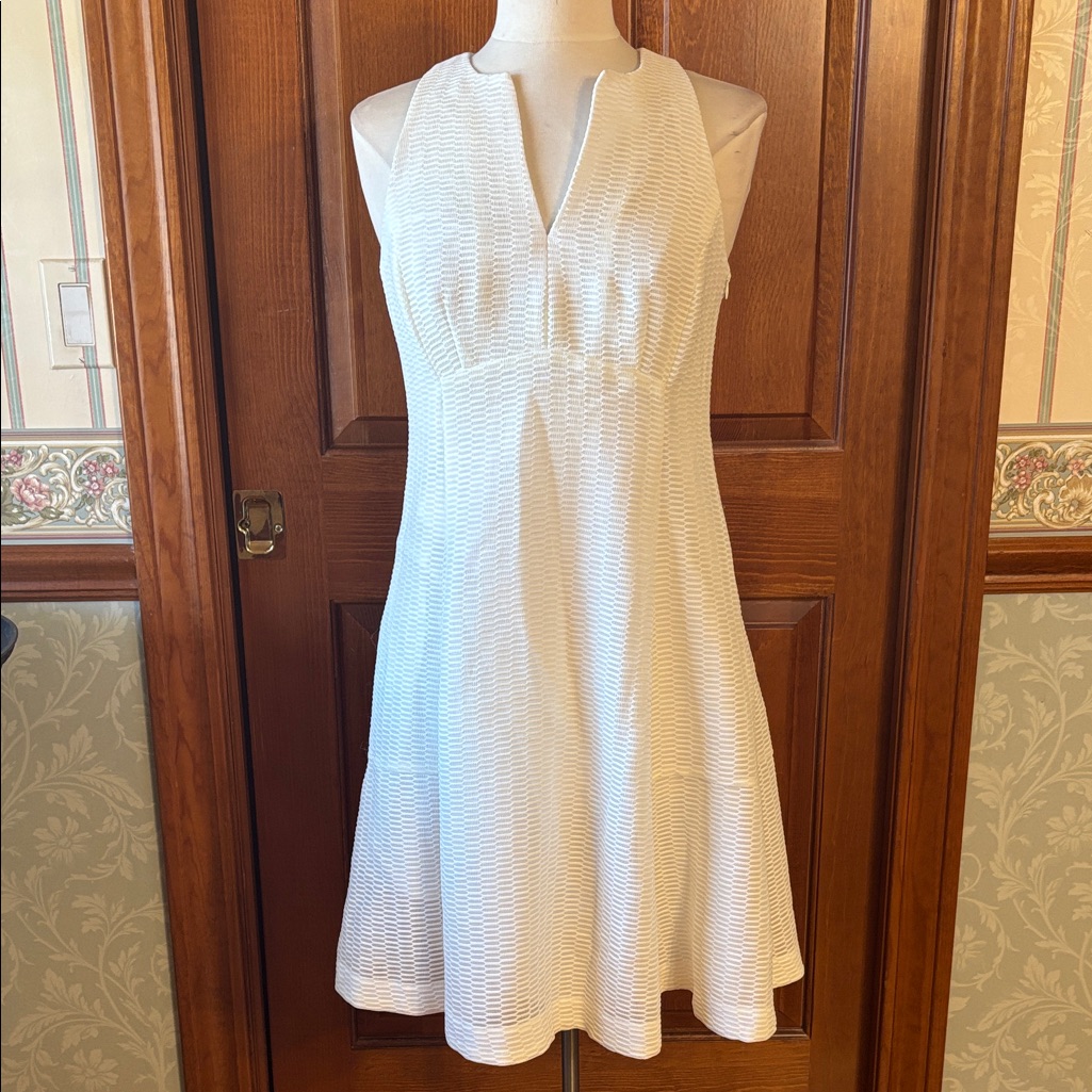 Nanette Lepore Ivory White Dress. Womens Size 6